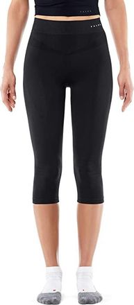 Falke ESS Sport Maximum Warm 3/4 Tights Womens Casual Pants Black : XS, Polyester/Polyamide/Elastane