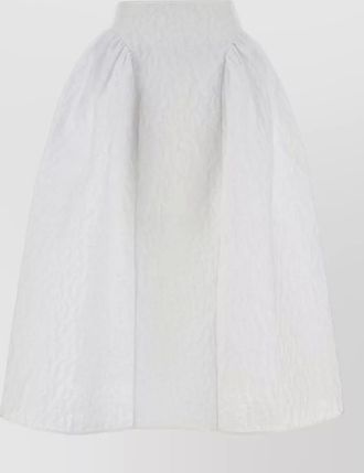 Cecilie Bahnsen fabiola cotton blend high waist skirt