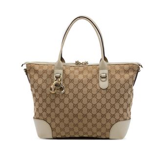Gucci Pre-owned Gucci GG Canvas Heart Bit Satchel Ladies DUGYABS8NU9LVZXO
