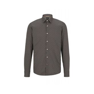 HUGO BOSS Hombre, Camisas, Negro, Talla: XL