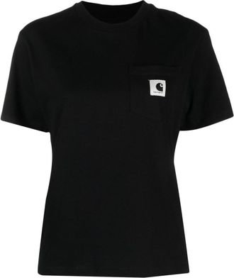 Carhartt Work in Progress Black Logo T-shirt