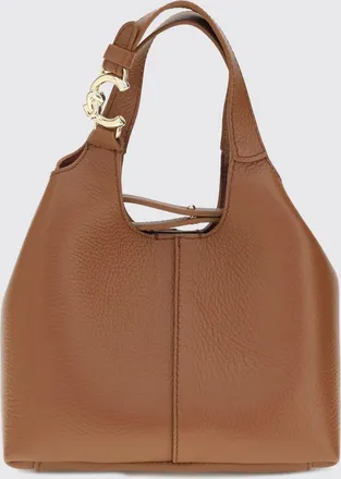 Coccinelle Borsa a mano mini C-Easy in pelle martellata con pochette interna estraibile