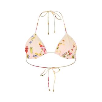 Roberto Cavalli Top de Bikini Miami con Estampado de Flores - Swimwear - Mujer - Multicolor - S