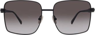 Ferragamo Grey Gradient Square Ladies Sunglasses SF330S 002 57
