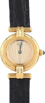 Cartier Pre-owned Watches, female, Yellow, Size: ONE SIZE Pre-owned Vintage Wristwatch