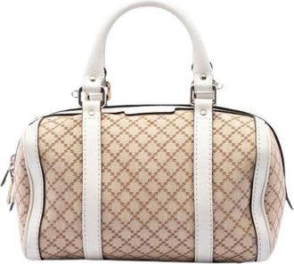 Gucci Borsa Satchel Pre-owned - - Pre-owned - Donna - Beige - ONE SIZE