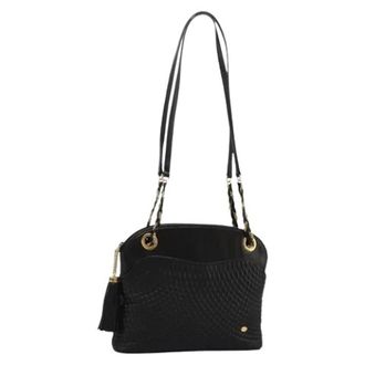 Bally Pre-owned Shoulder Bag - Dames - Vintage Schoudertas - Zwart - ONE Size - Leer - Vintage