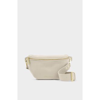 Katie Loxton Nylon-Luxe Belt Bag in Chalk at Nordstrom