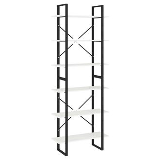 Berkfield Home High Cabinet White 80x30x210 cm Solid Pine Wood | Size: 80 x 30 x 210 cm