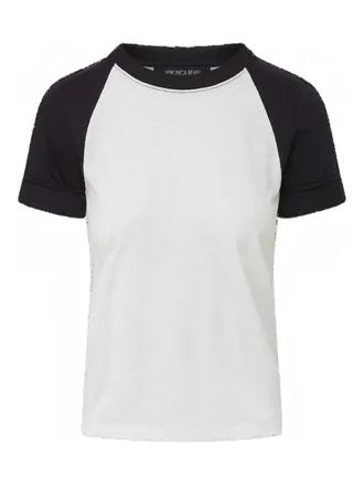 Veronica Beard T-shirt met raglan mouwen - Wit