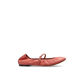 Lanvin Ballerinas, female, Pink, Size: 7 US Leather Ballerinas