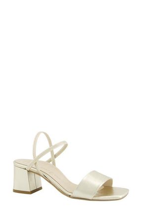 Paul Green Destiny Sandal in Platino Nappa Metallic at Nordstrom, Size 10.5Us