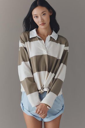 Sanctuary Tie-Waist Rugby Pullover