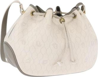 Dior Pre-owned Bucket Bags, female, White, Size: ONE SIZE Pre-owned Vintage Shoulder Bag