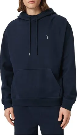AllSaints Asher Hoodie Sweatshirt in Sapphire Blue at Nordstrom, Size Xx-Large