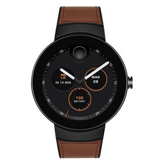 Movado Connect Black Dial Unisex Watch 3660019
