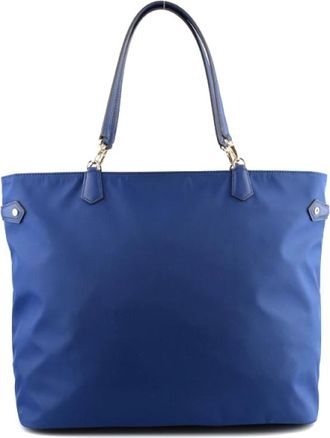 Pourchet Dames, Tassen, Blauw, Maat: ONE Size Nylon