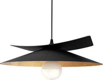 Lumicom Lumicom - miller lámpara de techo hoja negro