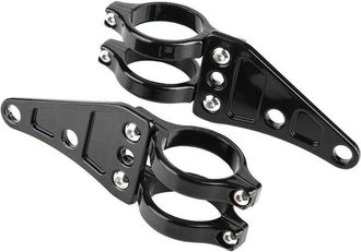 OEM Para Soportes De Faros Delanteros Para Soporte De Faro De Motocicleta Soporte Universal Para Faro De Motocicleta 1 Par De Abrazaderas De Soporte De Fa