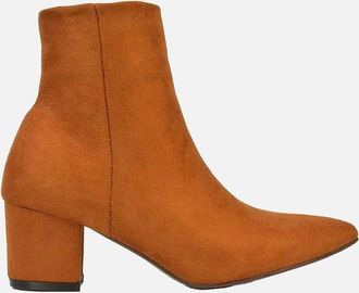 XY London Womens XY London Womens/Ladies Ayda Pointed Ankle Boots - Brown - Size: 3