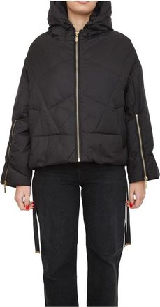 Twinset Piumino - Dames - Winterjassen - Zwart - XS - Jassen