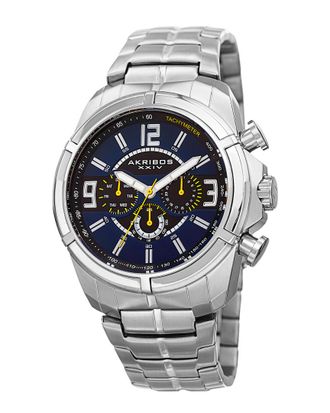 Akribos XXIV Akribos Xxiv Mens Stainless Steel Watch