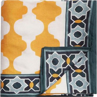 La DoubleJ Large Tablecloth in Plaza Large Tablecloth Yellow at Nordstrom