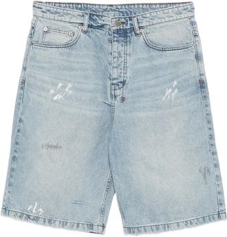 Ksubi Shorts denim Maxx Painter - Blu