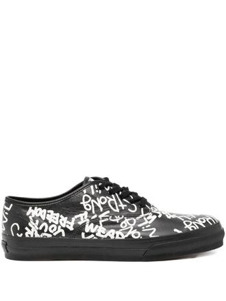 Comme Des Garçons Sneakers con stampa - Nero