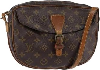 Louis Vuitton Pre-owned Vintage Canvas Cross Body Bag - Dames - Vintage Schoudertas - Bruin - ONE Size - Vintage