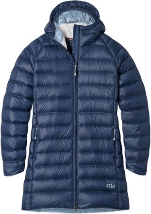 Stio | Womens Hometown Down Parka, Size Extra Extra Small in Mountain Shadow/Blue Heron