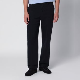 Pantaloni Torino Pantalone blu navy in cotone