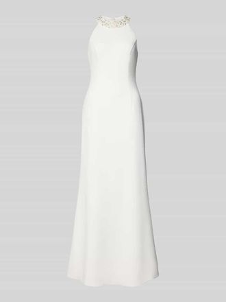 Adrianna Papell Abendkleid mit Neckholder in Weiss, Gr&ouml;&szlig;e 36