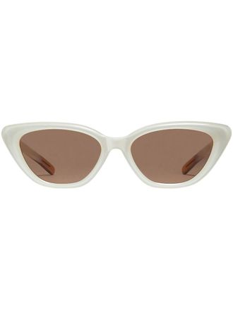 Gentle Monster Occhiali da sole cat-eye - Bianco