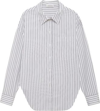 Anine Bing Dames, Blouses & Shirts, Wit, Maat: S