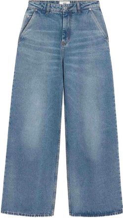 Ami Wide-Leg Denim Jeans