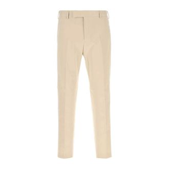 Pantaloni Torino Heren, Broeken, Beige, Maat: S