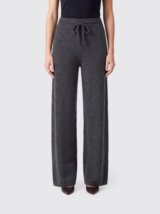 Max Mara High-Waisted Pure Cashmere Knit Wide-Leg Trousers