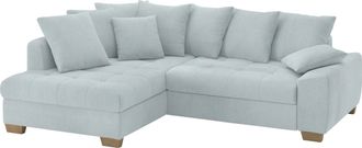 Mr. Couch Ecksofa »Nikita II, L-Form, bis 140kg pro Sitzplatz belastbar« mit Kaltschaumpolsterung, wahlweise mit Bett und Bettkasten