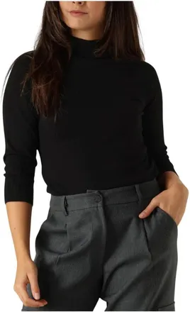 Access Fashion Dames Truien vesten D44-8058 - Dames - Coltruien - Zwart - L - Truien & Vesten