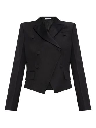 Alexander McQueen double-breasted blazer - Black