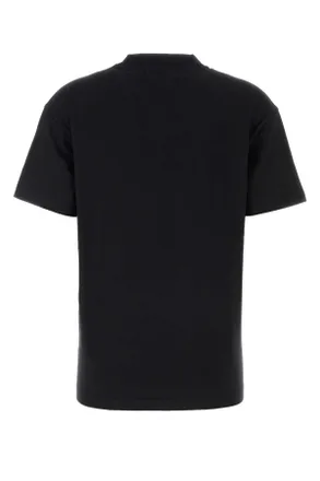 Off-white Black-White Exterior: Cotton T-Shirt T-shirts And Polos
