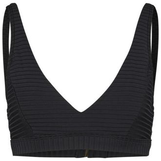 Rip Curl Premium Surf Deep V Bikini-Top f&uuml;r Damen | schwarz