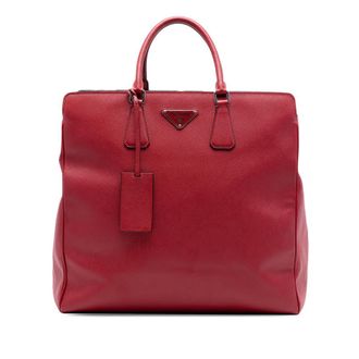 Prada Pre-owned Prada Saffiano Lux Double Handle Shopping Tote Ladies VW9GRBJZZ1HUTQZ6