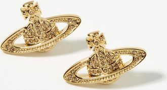 Vivienne Westwood Womens Mini bas relief earrings