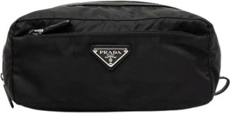 Prada Pre-owned Pochette in Nylon - - Pre-owned - Donna - Nero - ONE SIZE