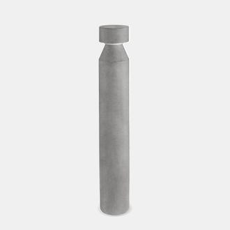 Leds - C4 Leds-c4 - Leds C4 - Baliza Ip65 Row 900mm Led 19.3 Blanco C&aacute;lido - 3000k On-off Cemento 1071lm