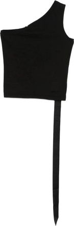 Rick Owens Ribbed Sleeveless Top - Dames - Tops zonder mouwen - Zwart - M - Tops