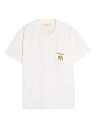 Cherry Los Angeles Majave Desert pocket graphic T-shirt - men - Cotton - S - Neutrals
