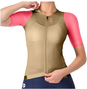 Castelli Corretto Jersey Velotrikot f&uuml;r Damen | beige